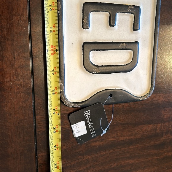 NWT She Shed metal sign, 19”x 6” - Picture 2 of 4